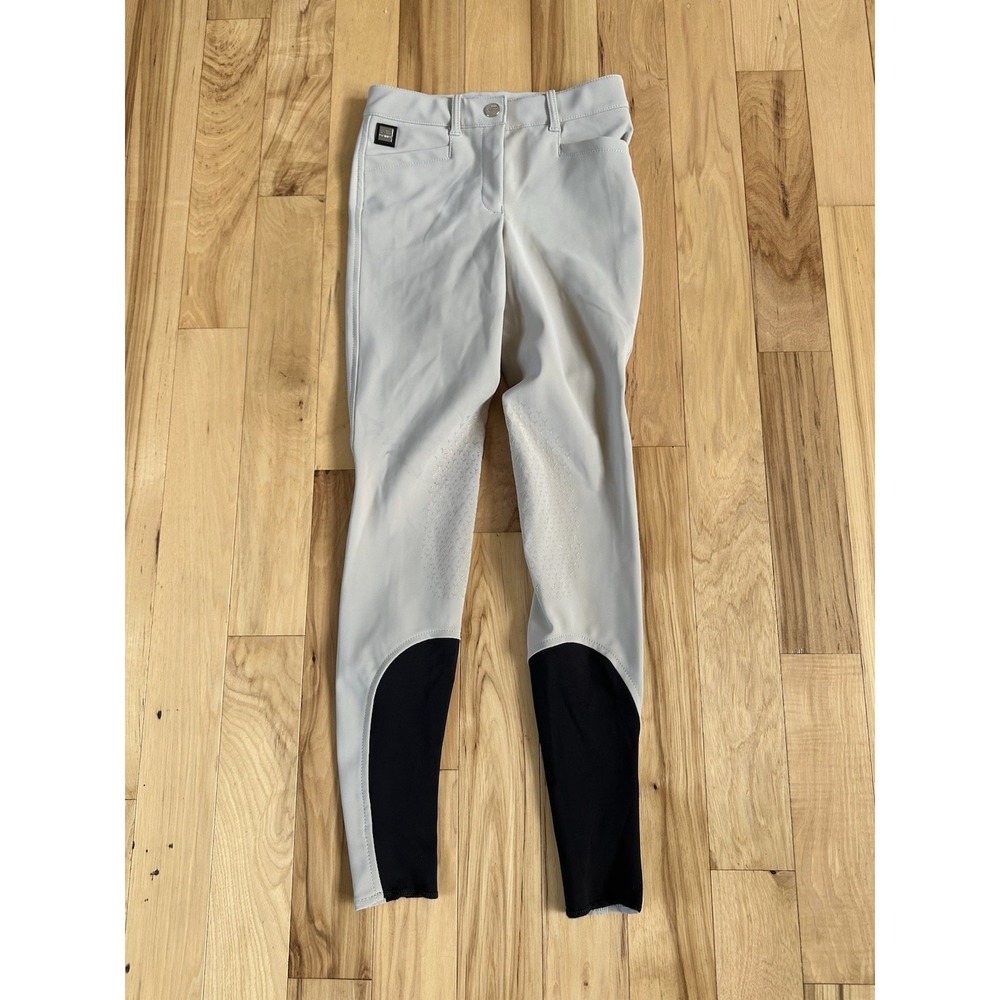 Equiline IT Pantalone Donna Knee Grip Breeches Size 38 Beige